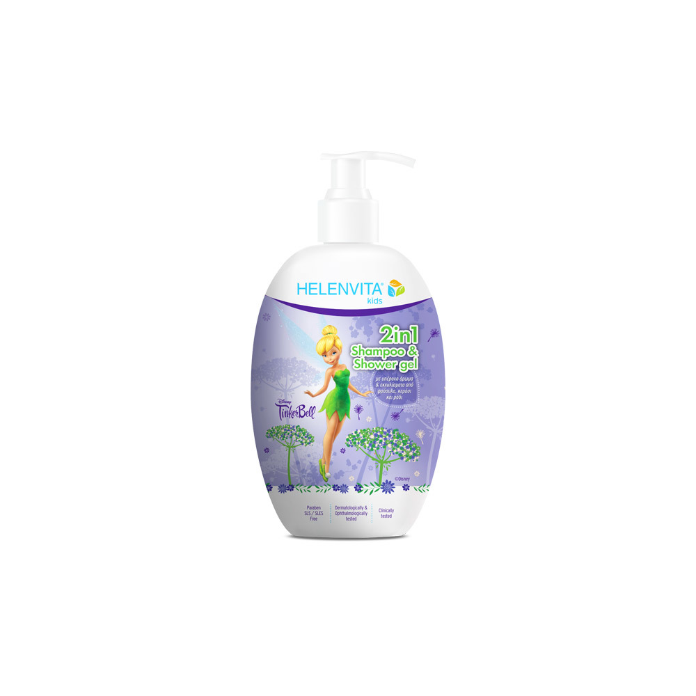 Helenvita Kids 2 in 1 Shampoo & Shower Gel Tinkerbell 500ml