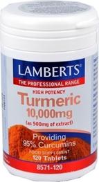 LAMBERTS TURMERIC 10.000MG 120TABS