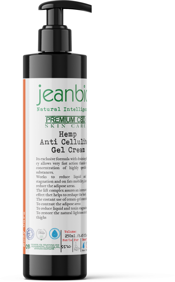 Jeanbio Hemp Anti Cellulite Gel Cream