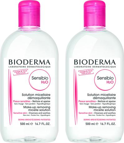 BIODERMA SENSIBIO H2O 500ml 1+1 FREE