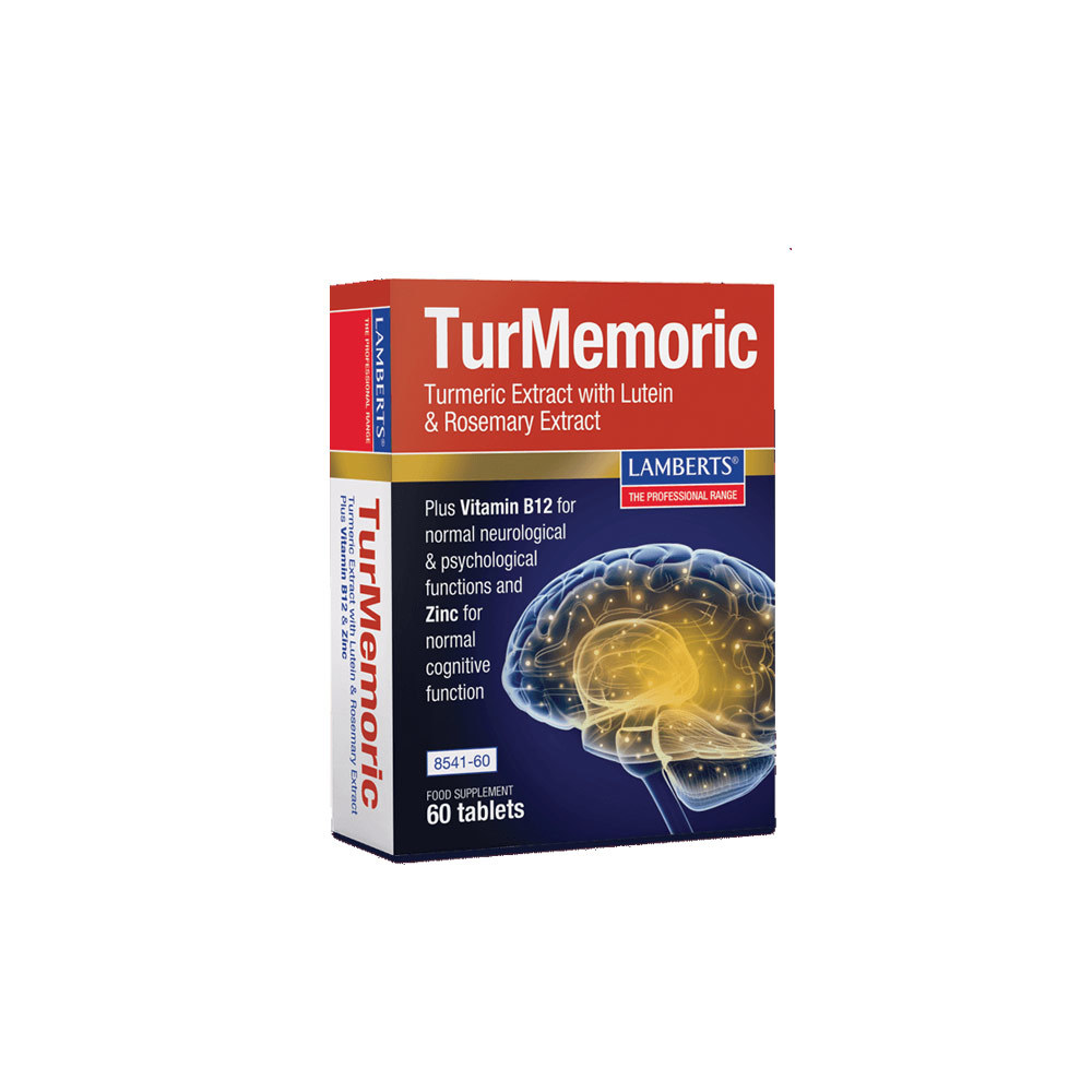 Lamberts TurMemoric Συμπλήρωμα Διατροφής Μικροθρεπτικών Συστατικών 60 Ταμπλέτες